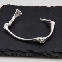 骸骨系列 C字細骸骨手環