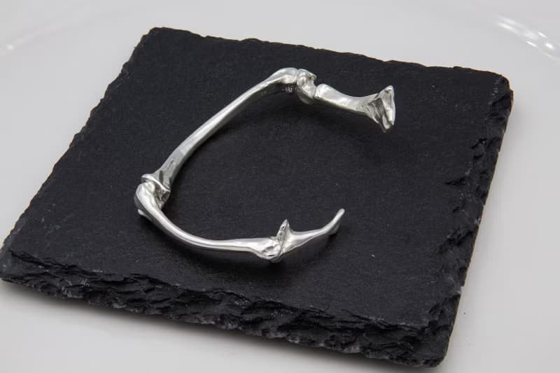 骸骨系列 C字細骸骨手環