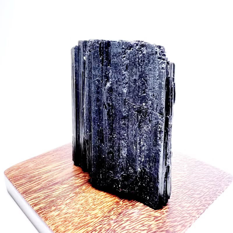 站立。原礦  療癒 一圖一物 擺件 避邪  l 黑碧璽原石 共生礦 l