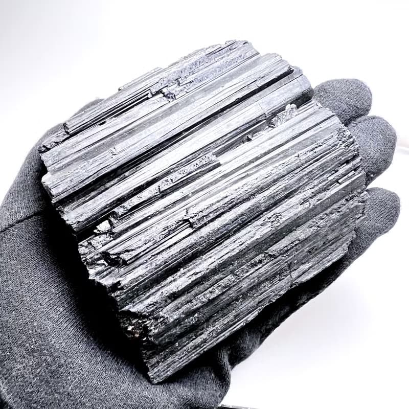 站立。原礦  療癒 一圖一物 擺件 避邪  l 黑碧璽原石 共生礦 l