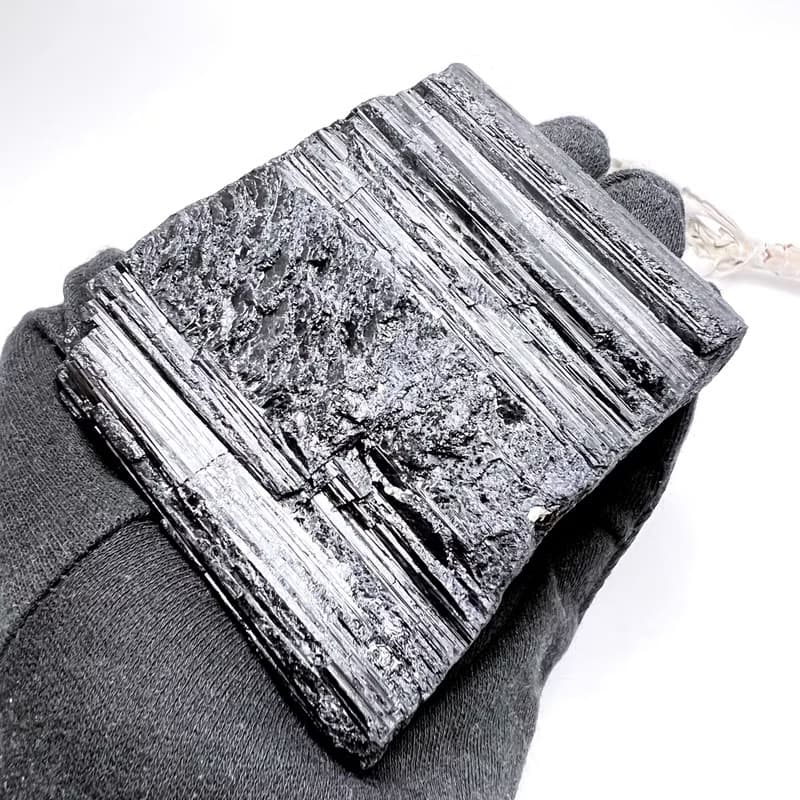站立。原礦  療癒 一圖一物 擺件 避邪  l 黑碧璽原石 共生礦 l