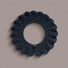POPOPB 領子飾物 HAPPY – INDIGO