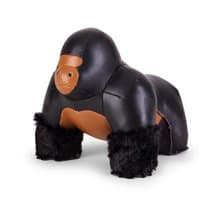 【門擋】猩猩 Gorilla Milo 皮革動物擺飾 | 入厝禮物