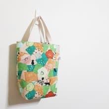 【抹茶貓咪】出門隨手袋!! 雙杯沒問題!! 托特包 手提袋 母親節