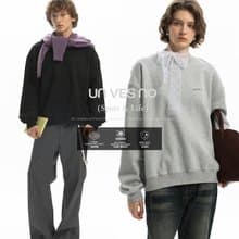 【加絨】Unvesno(UN) 三合一功能自發熱抗菌抗靜電刺繡圓領衛衣