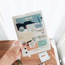 夢、靈感、小紙片 / 手帳 / 霧面書套