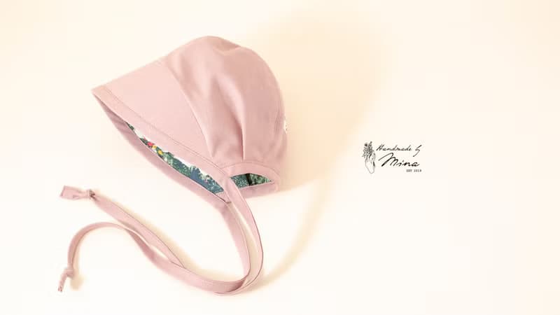 Handmade by Mina【AGF系列】愛麗絲夢遊仙境女寶寶全帽簷遮陽帽