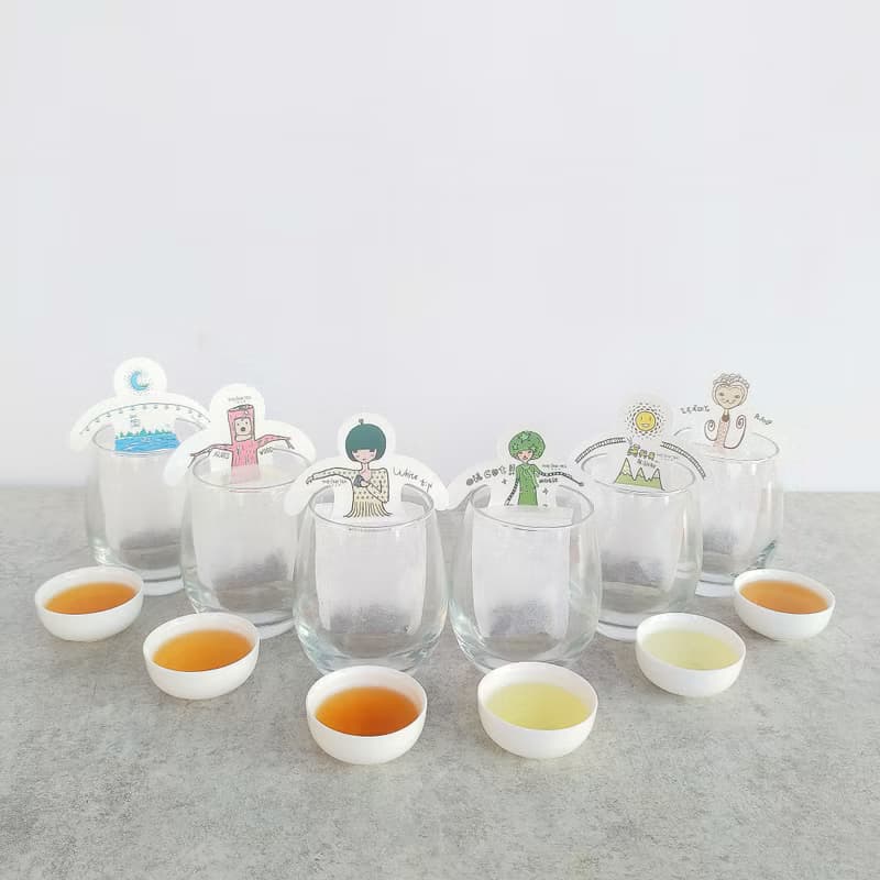 陪你喝茶人形茶包