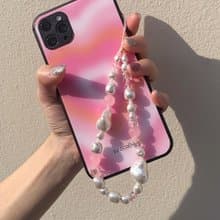 VALENTINE'S SPECIALS: PINK ROSE PHONE STRAP