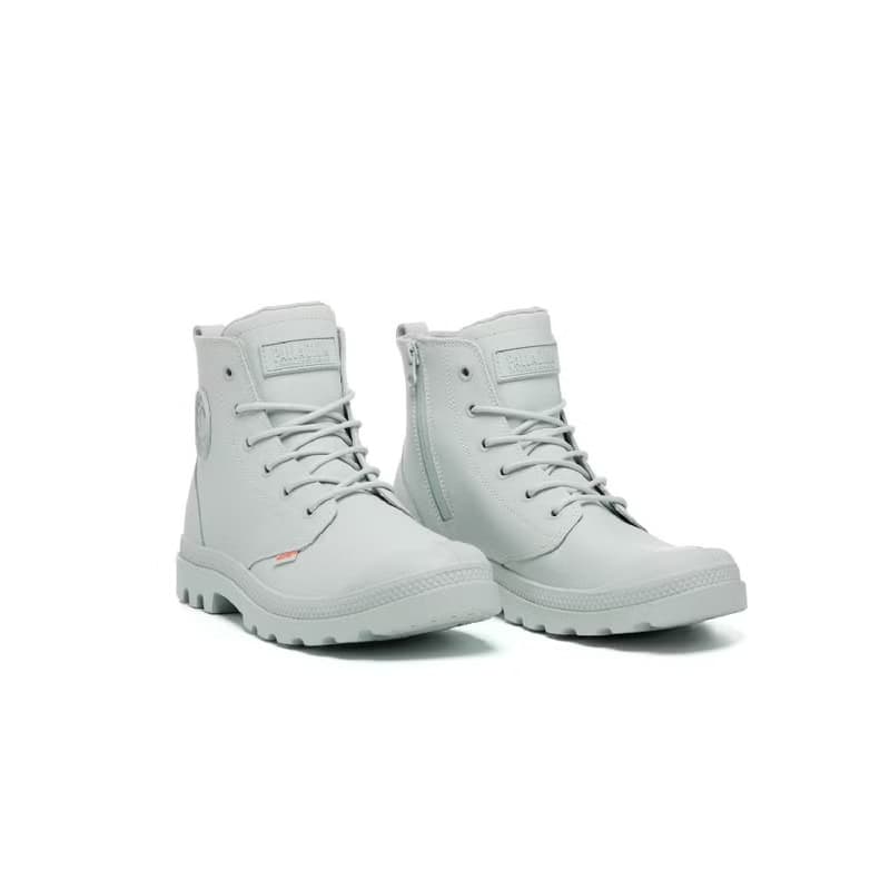 PALLADIUM COATED ZIP 金級皮革橘標拉鍊防水靴74069