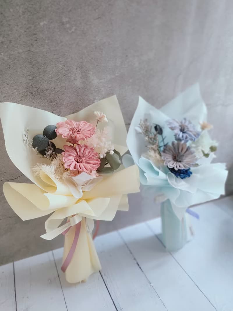 畢業花束-現貨 前程似錦 太陽花花束 老師禮物