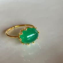 Green Onyx Ring【gift box】