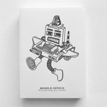A6空白筆記本 行動辦公室 | MonkeyCookie
