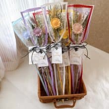 樺坊/畢業花束/畢業季/畢業禮物/向日葵/小花束/乾燥花