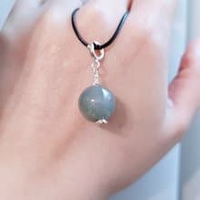 【親翠】天然翡翠 簡單俐落冰藍純淨珠項鍊 畢業禮物