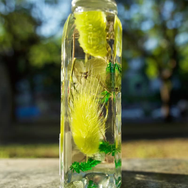 浮油花瓶-綠色款 (無香)