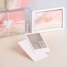 【送禮推薦】時空膠囊純銀項鍊禮盒 經典愛心項鍊 附贈小卡片