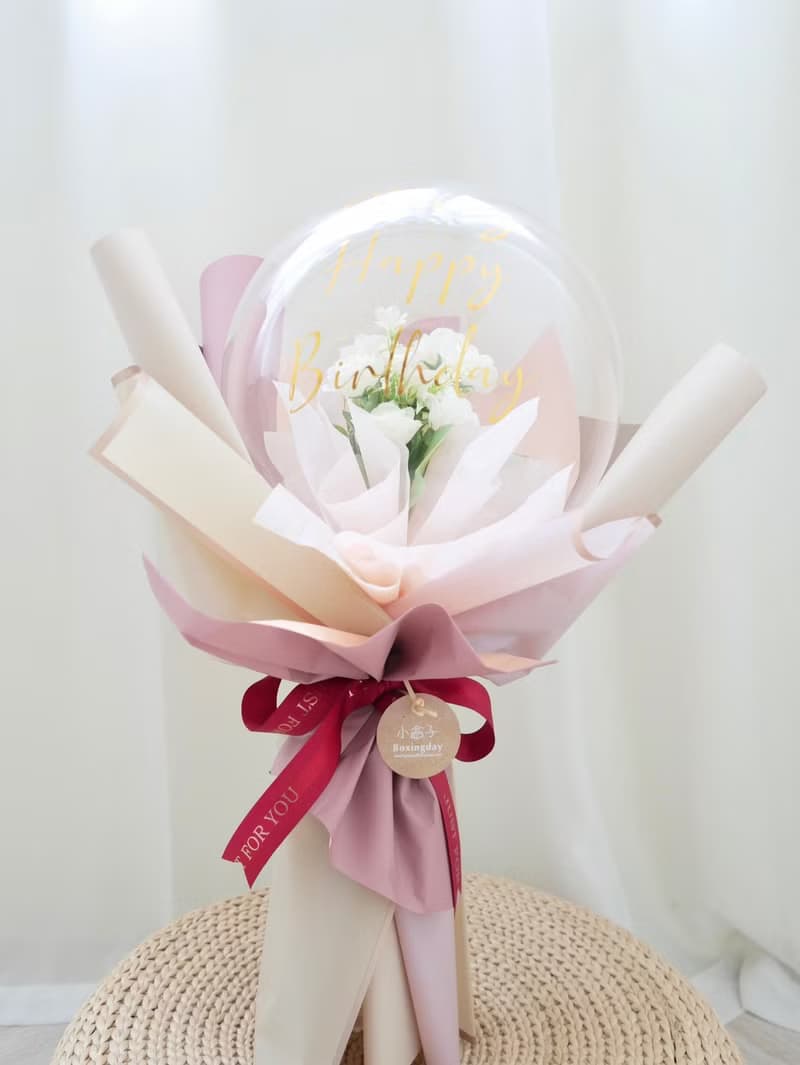 氣球花束(花束款)波波球  畢業禮/母親節禮物/生日禮/告白氣球