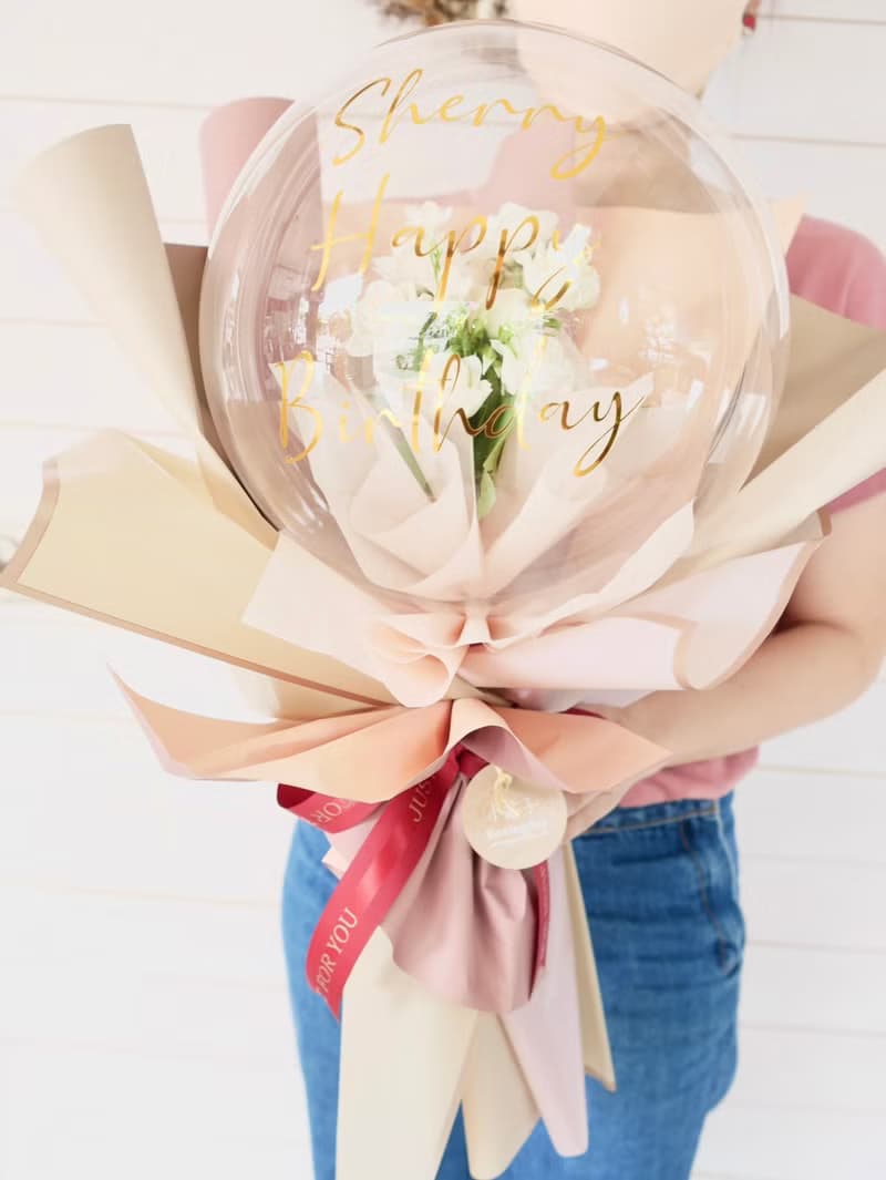 氣球花束(花束款)波波球  畢業禮/母親節禮物/生日禮/告白氣球