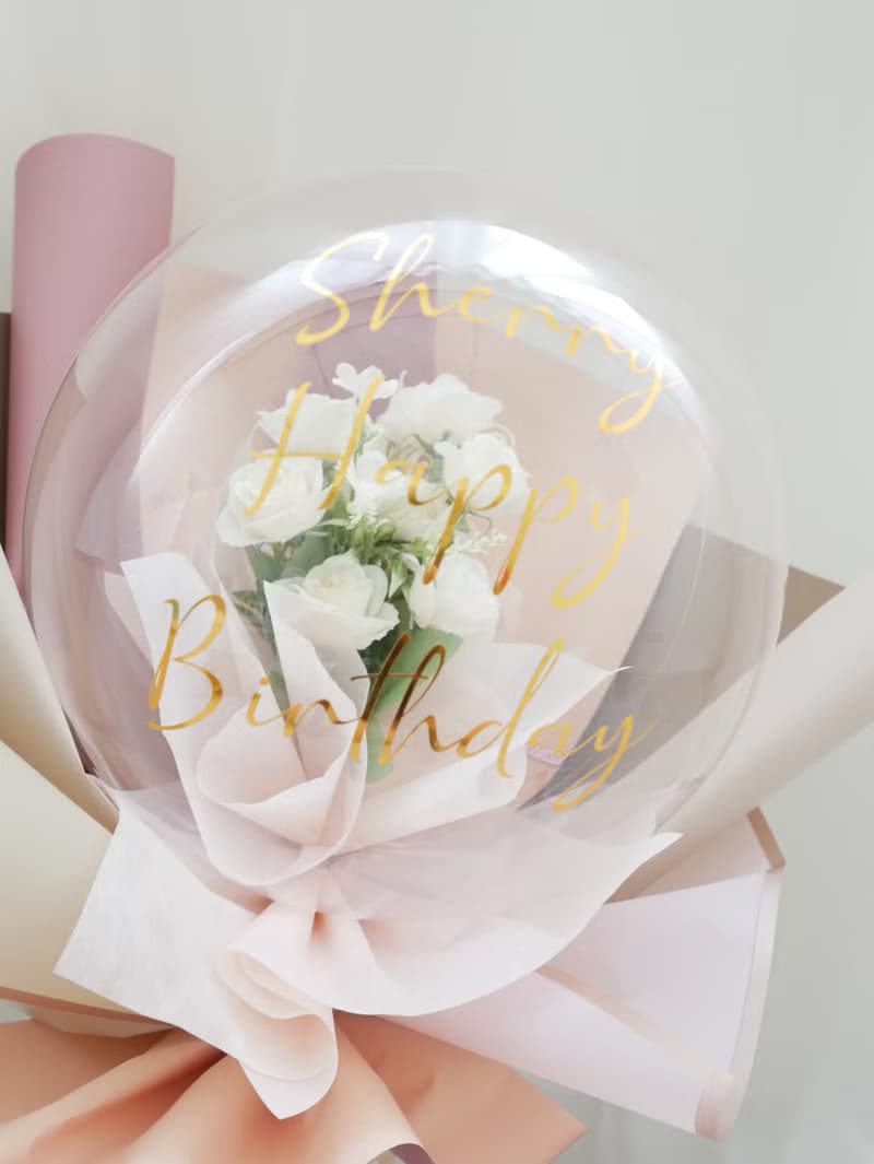 氣球花束(花束款)波波球  畢業禮/母親節禮物/生日禮/告白氣球