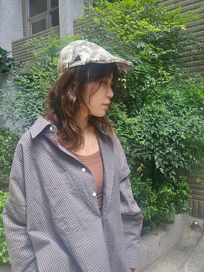 【HiGh MaLi】狩獵帽 | 小偷帽 | 復古懷舊系報紙#日本#父親節