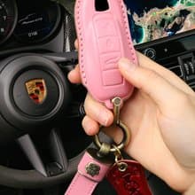 保時捷 PORSCHE 991 911 Macan Cayenne 手縫汽車鑰匙皮套 真皮
