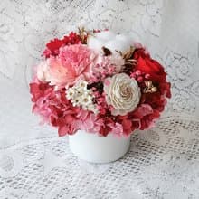 【花漾】母親節/永生花/康乃馨