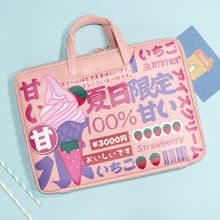 草莓冰淇淋 筆電包 電腦包 手提包 電腦保護
