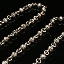 【銀鍊系列】十字銀鍊  Silver 65cm-70cm 925 純銀