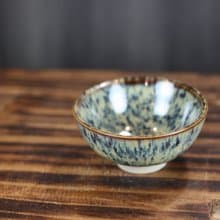 【送禮好物】60ml 錯落 天目釉 圓滿茶杯 鶯歌名家葉敏祥作品