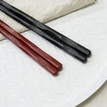 padou Urushi Coating Kamakura Natural Wood Chopsticks 21cm or 23cm Gift Japan