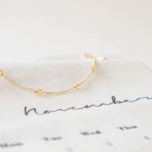 招財 x 黃水晶 11月 誕生石  黃銅 18K金 黃 【小宇宙盛事】手鍊