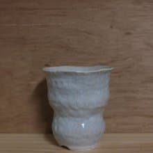 點點流沙 / 粉藍- 手捏盆器