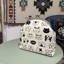 貓貓貓貓弧型口金包【母親節禮物】