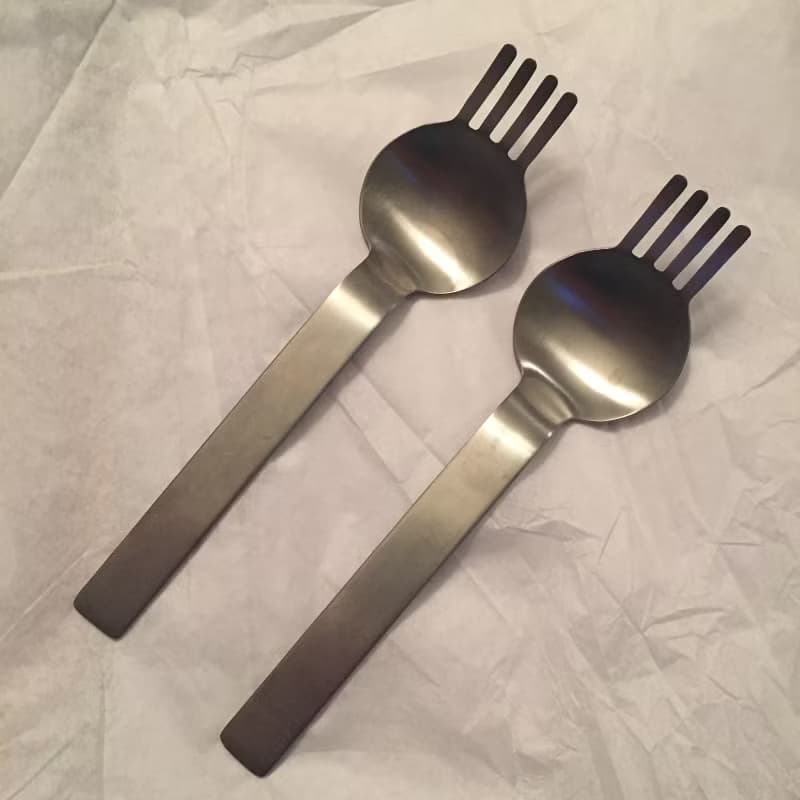 美國 MoMA 拉麵叉勺 Ramen Spork 吃麵神器 多功能勺子叉子二合一