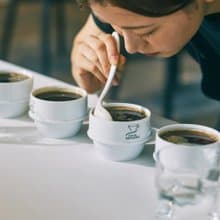 陶瓷杯測匙/白色/黑色 手沖咖啡 咖啡 送禮