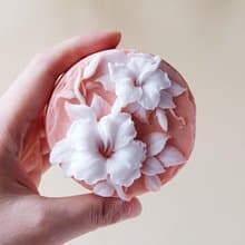 嬌俏朱槿花 香氛手工皂 婚禮小物 生日禮物 禮贈 精油皂 香氛皂