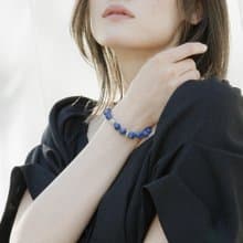 瑞典AWNL 手鍊 藍線石 海洋女神 女士手鍊 情侶手鍊