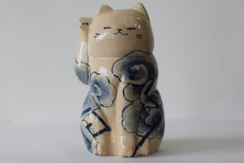 招き猫  竜