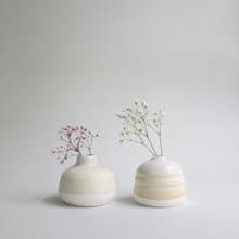 比手掌小的花器 _ 瓷