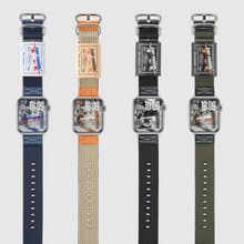 TIMEFLIK 經典款 BE ACTIVE 滑板風格 Apple 智慧錶錶帶