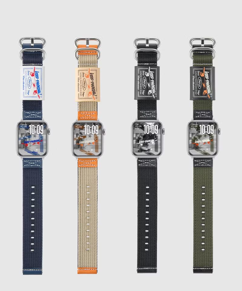 TIMEFLIK 經典款 BE ACTIVE 滑板風格 Apple 智慧錶錶帶
