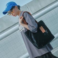 Miyansol韓國皺皺托特包-黑森林巧克力 深邃巧克力色 輕盈防潑水