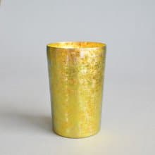 チタン高保冷タンブラー　山吹　２重構造|木箱入り|ビール好き|金