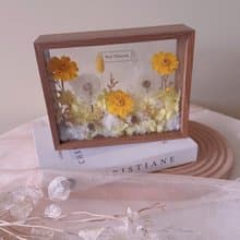 逗留 - 向日葵 永生花 不凋花相框 畢業禮物 交換禮物