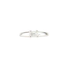 haime pinky mushroom ring (gemstone 6*4mm) original silver