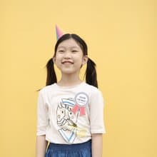Rainbow Party Hats, set of 6