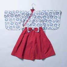 淺草振袖和服-訂製 花64vs棉麻14 嬰幼兒 寶寶 兒童 日本 和服