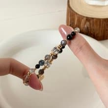 /秋夜/避邪 溝通黑髮晶 黑金骨幹 魔鬼海藍寶 黑碧璽 拉長石 閃靈