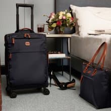 【BRIC' S】X-Travel 20吋 防潑水登機箱 深海藍